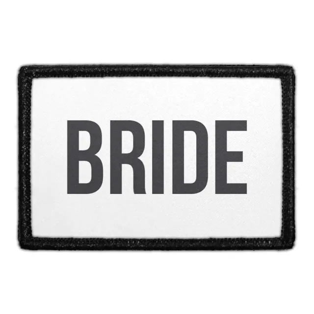 Pull Patch Bride velcromærke til bruden