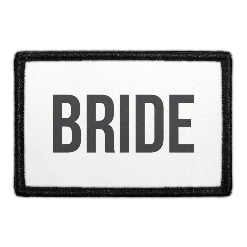 Pull Patch Bride velcromærke til bruden