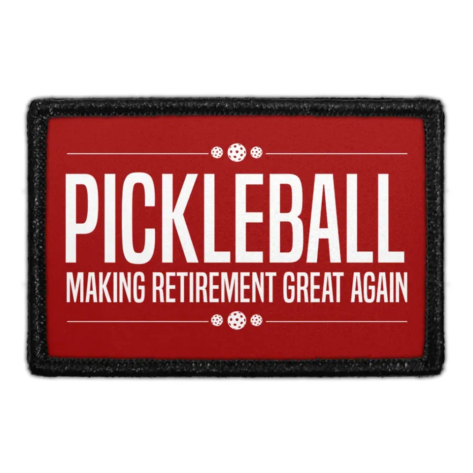 Pull Patch Making Retirement velcromærke