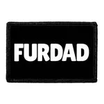 Pull Patch Furdad patch 76x51 mm til velcro humor