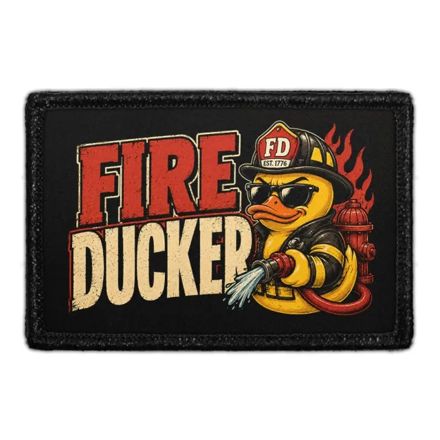 Pull Patch Fire Ducker patch 3x2 andemotiv