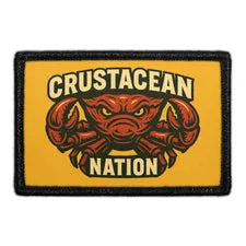 Pull Patch Crustacean Nation dyrepatch med velcro