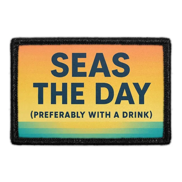 Pull Patch Seas the Day patch velcro ferie