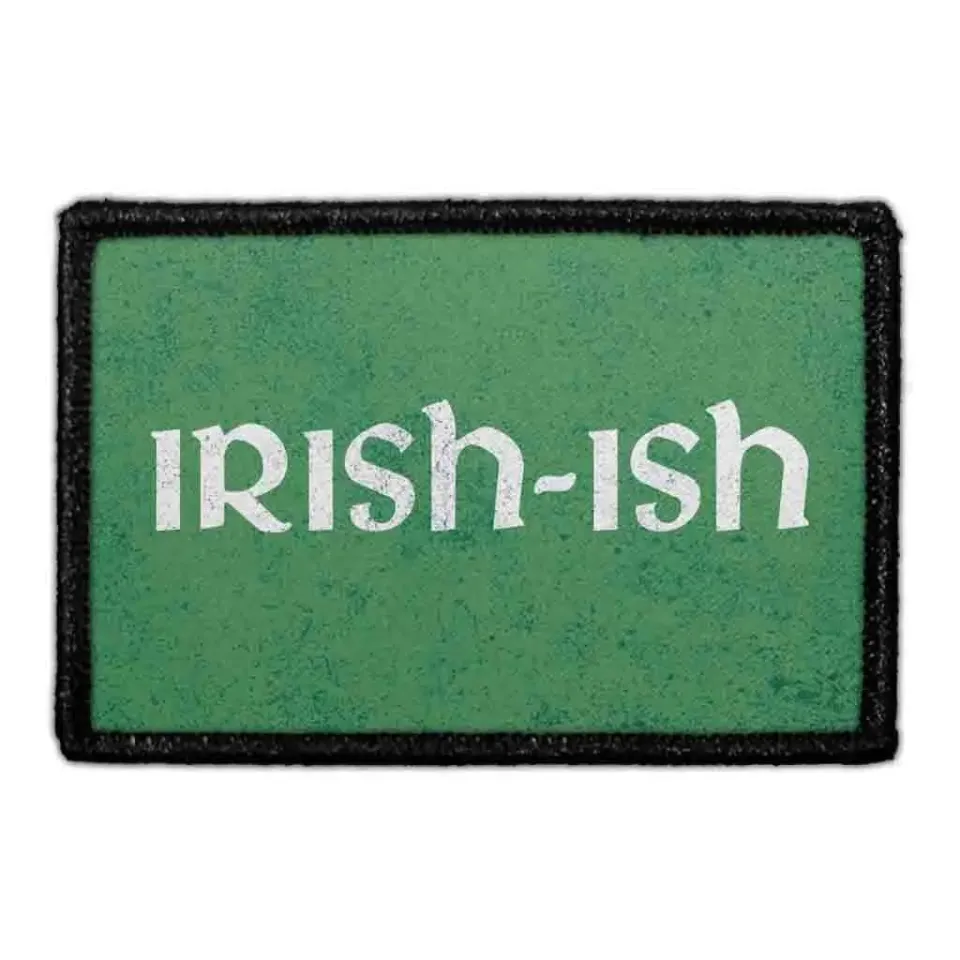 Pull Patch Irish-Ish patch med velcro St. Patricks Day