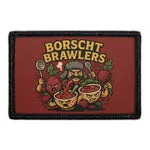 Pull Patch Borscht Brawlers patch 7,6x5 cm velcro