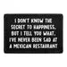Pull Patch Mexican Restaurant patch velcro citat