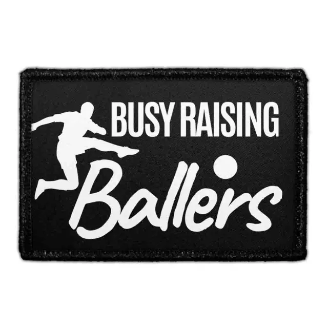 Pull Patch Busy Raising Ballers patch aftagelig 76x51 mm