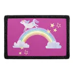 Pull Patch Unicorn Over The Rainbow patch med velcro