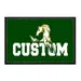 Pull Patch Custom Text With Horse White Text patch hvid tekst