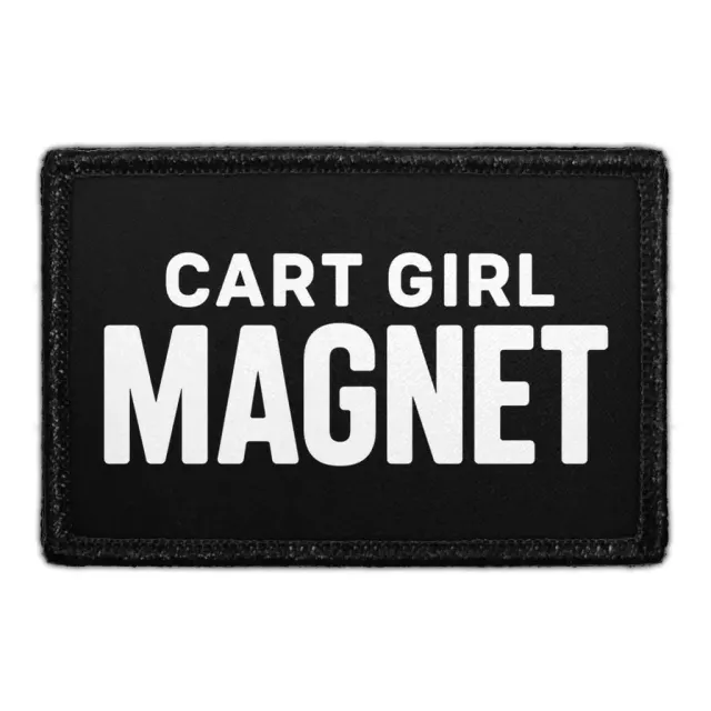 Pull Patch Cart Girl Magnet patch golf