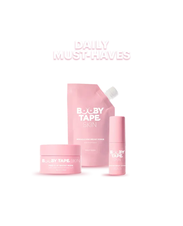 Booby Tape Daily Must-Haves brystplejesæt 3 dele