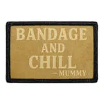 Pull Patch Bandage and Chill Mummy patch med velcro