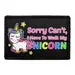 Pull Patch Walk My Unicorn patch 1 stk velcro