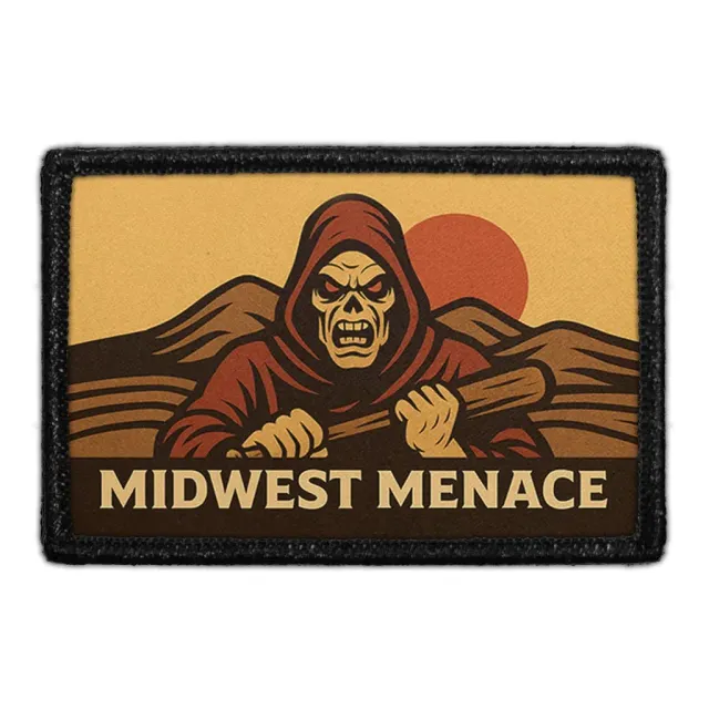 Pull Patch Midwest Menace patch med velcro 76x51 mm