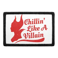 Pull Patch Chillin Like A Villain velcromærke 76 mm