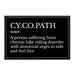 Pull Patch CY.CO.PATH patch med velcro 3x2