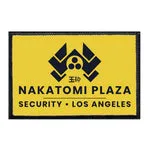 Pull Patch Nakatomi Plaza Security patch gul med velcro