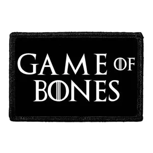 Pull Patch Game Of Bones patch med velcro – knoglemotiv