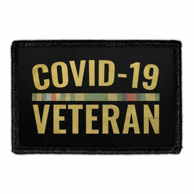Pull Patch Covid-19 Veteran patch med velcro