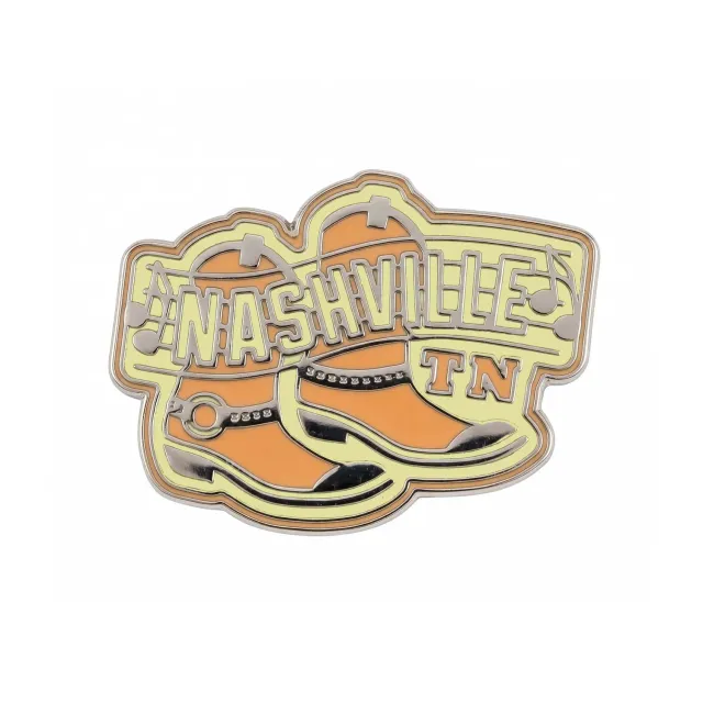 Vagabond Heart Nashville Tennessee pin hard emalje