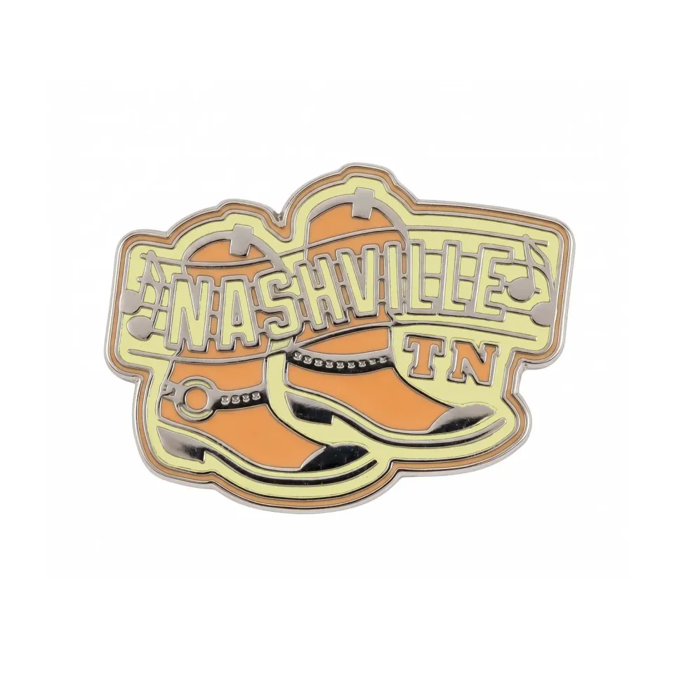 Vagabond Heart Nashville Tennessee pin hard emalje