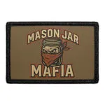 Pull Patch Mason Jar Mafia patch 76x51mm velcro