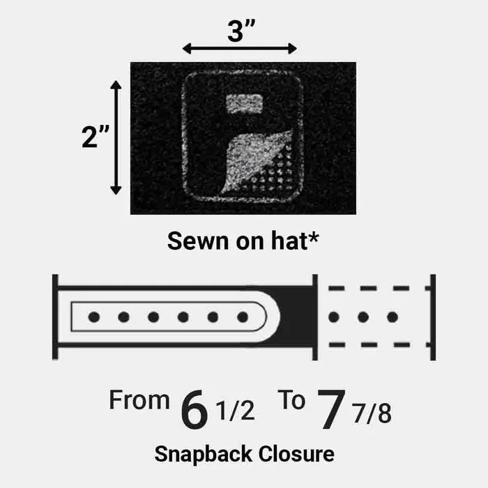 Pull Patch Trucker Curved Bill Flexfit Snapback kasket charcoal