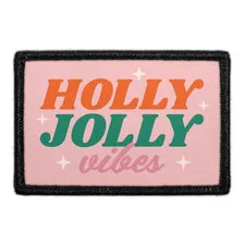 Pull Patch Holly Jolly Vibes Retro patch – jul