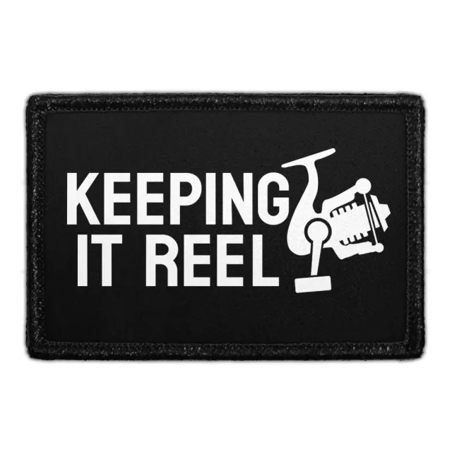 Pull Patch Keeping It Reel patch velcro fiskeri