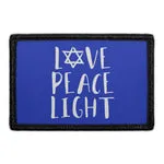 Pull Patch Love Peace Light patch 3x2 velcro