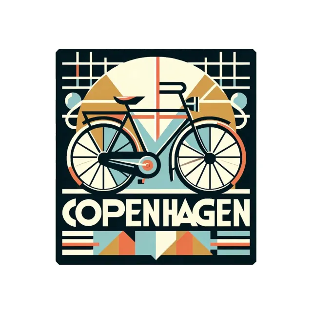 Vagabond Heart Copenhagen klistermærke vinyl 64x60