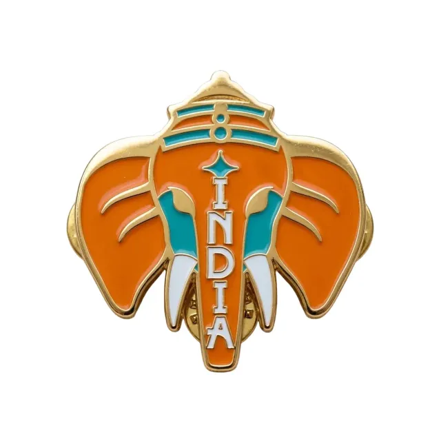 Vagabond Heart India pin hård emalje 29 mm nål