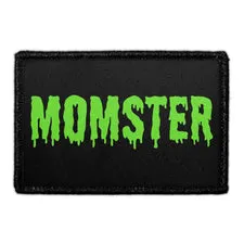 Pull Patch Momster patch med velcro humor