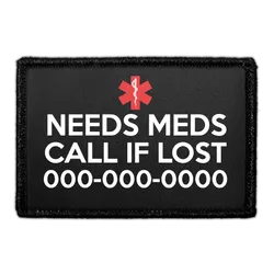 Pull Patch Custom Medical Alert patch 76 mm specialtekst