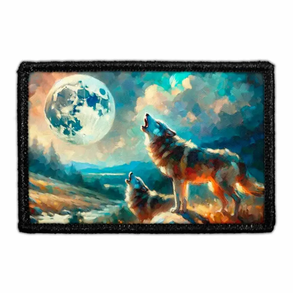 Pull Patch In The Valley Wolves patch 76x51 mm velcro
