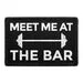 Pull Patch Meet Me At The Bar velcro patch humor