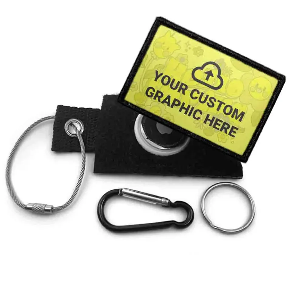 Pull Patch Custom Graphic + TagTrac patch bundle vertikal AirTag