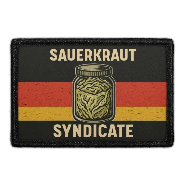 Pull Patch Sauerkraut Syndicate patch med velcro