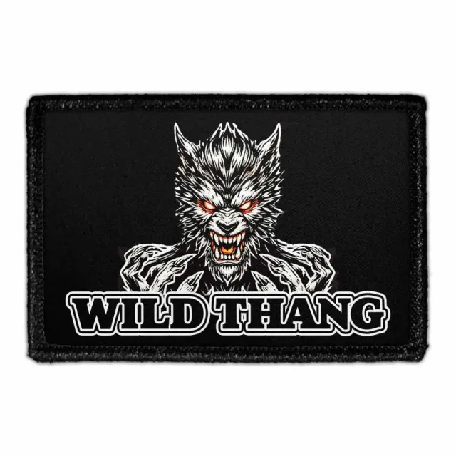 Pull Patch Wild Thang Werewolf patch velcro