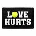 Pull Patch Love Hurts Tennis patch med velcro 1 stk