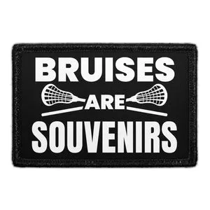 Pull Patch Lacrosse Bruises Are Souvenirs patch velcro