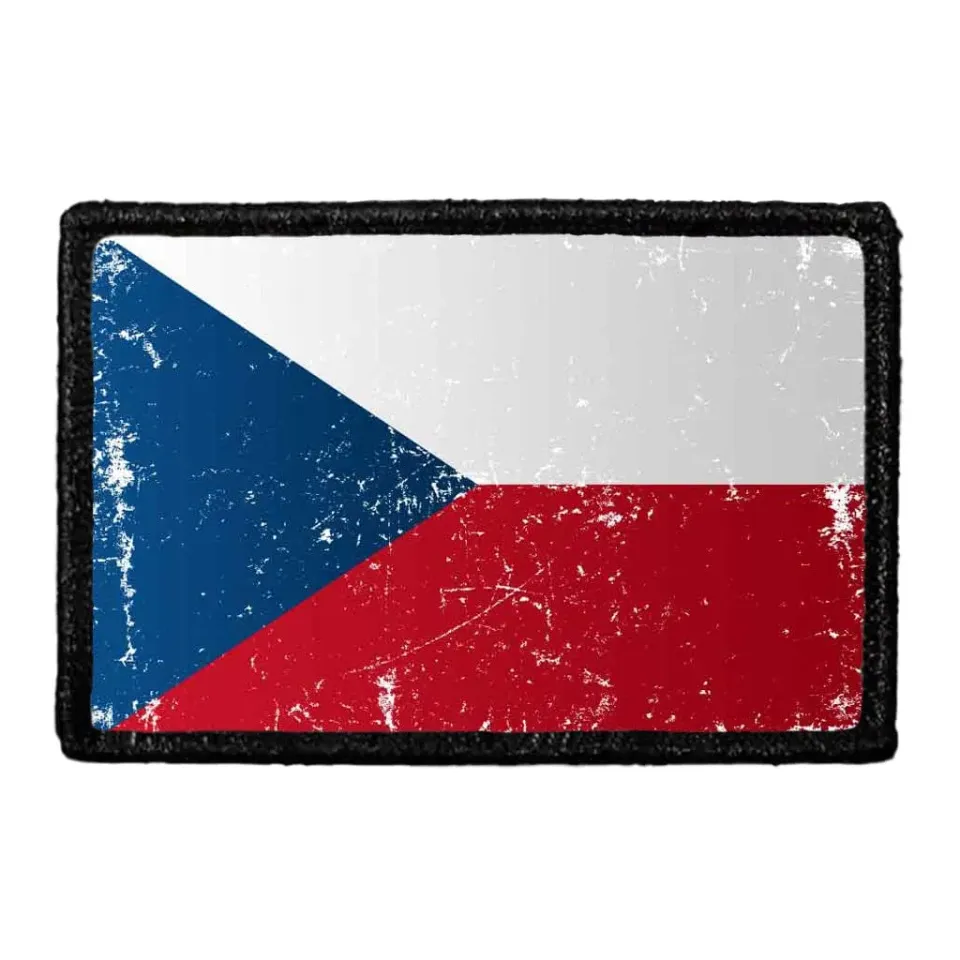 Pull Patch Czech Republic Flag patch slidt