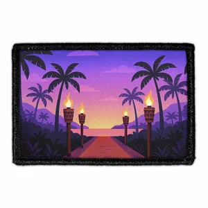 Pull Patch Torchlight Tropics patch med velcro 76 mm