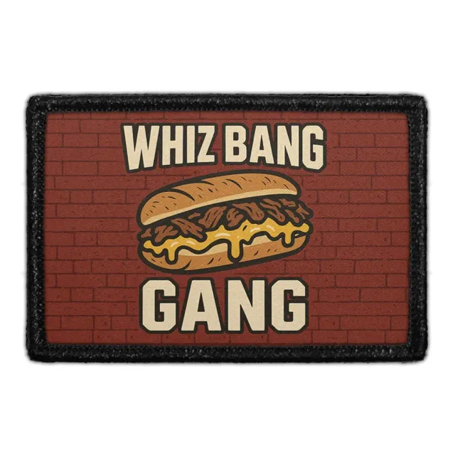 Pull Patch Whiz Bang Gang patch velcro 76 mm