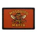 Pull Patch Mosquito Mafia patch 76x51 mm sort kant