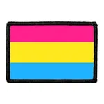 Pull Patch Pansexual Pride Flag velcropatch 76x51 mm