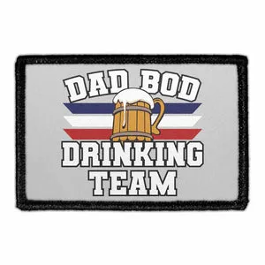 Pull Patch Dad Bod Drinking Team patch velcro