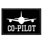 Pull Patch Co-Pilot velcromærke 76x51 mm