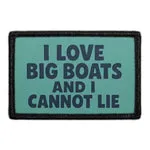 Pull Patch Big Boats patch velcro 76 mm sjov