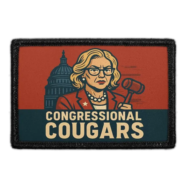 Pull Patch Congressional Cougars patch 3x2 team